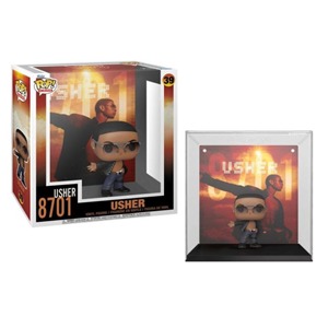 اکشن فیگور اسپشیال 9 سانتی فانکو پاپ آشر با کاور آلبوم _اکشن فیگور